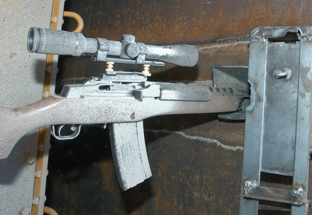 AR-15 style rifle in killdozer